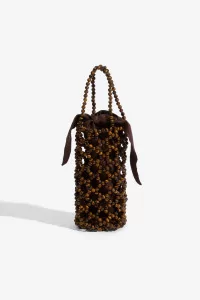 Sac Femme Perlé Handmade Beaded Bag – Ojo de Tigre | Centre Commercial