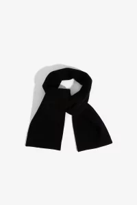 Écharpe Laine Fleece RIER – Noir | Centre Commercial