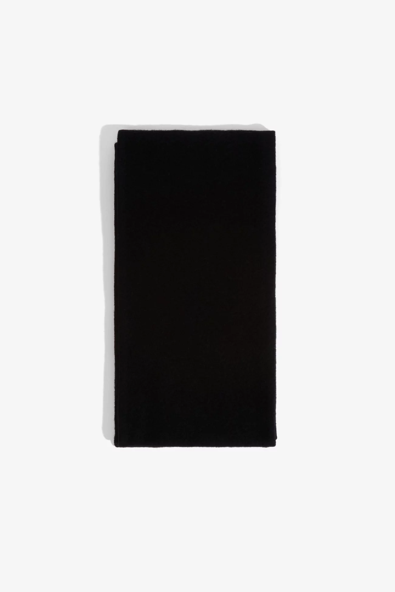 RIER Wool Fleece Scarf – Black | Centre Commercial