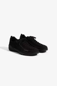 SCARPA Mojito Leather Sneakers – Black | Centre Commercial