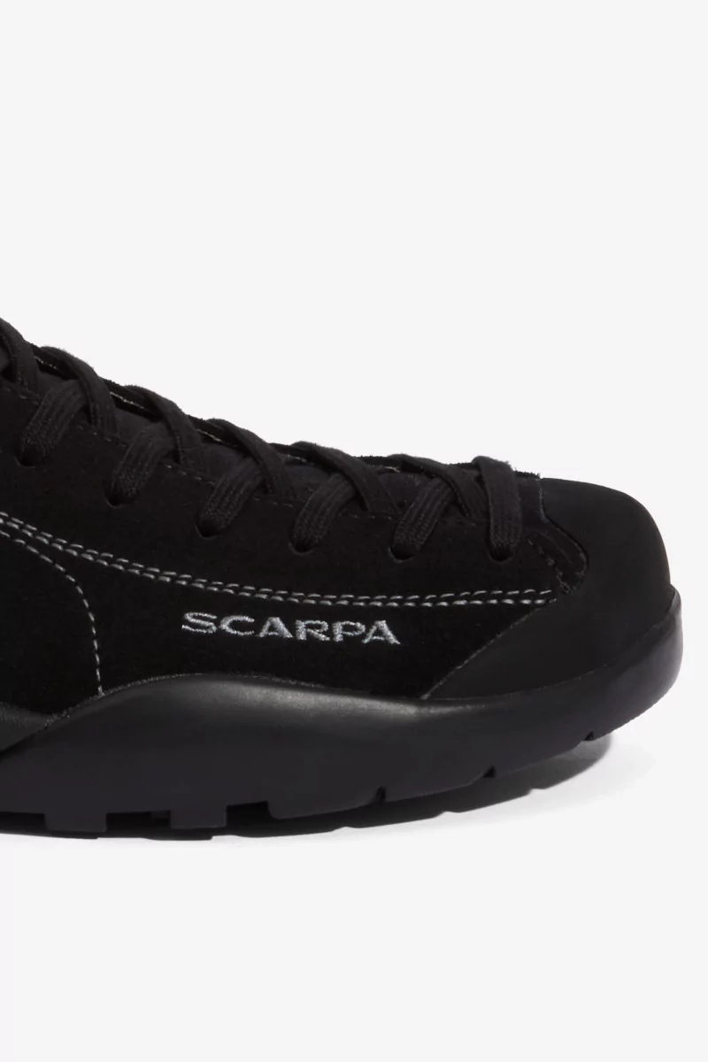 SCARPA Mojito Leather Sneakers – Black | Centre Commercial