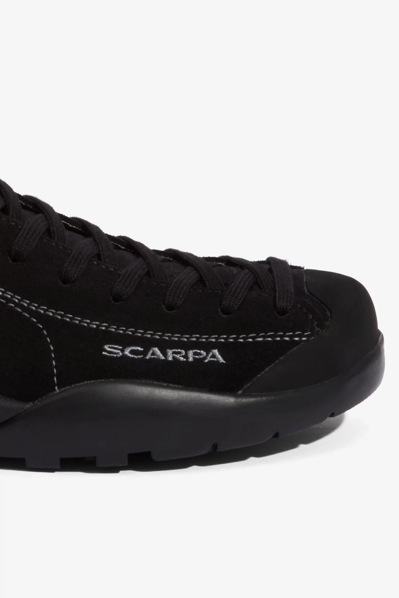 SCARPA Mojito Leather Sneakers – Black | Centre Commercial