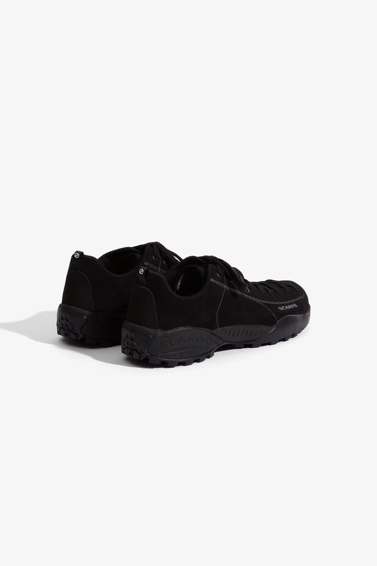 SCARPA Mojito Leather Sneakers – Black | Centre Commercial