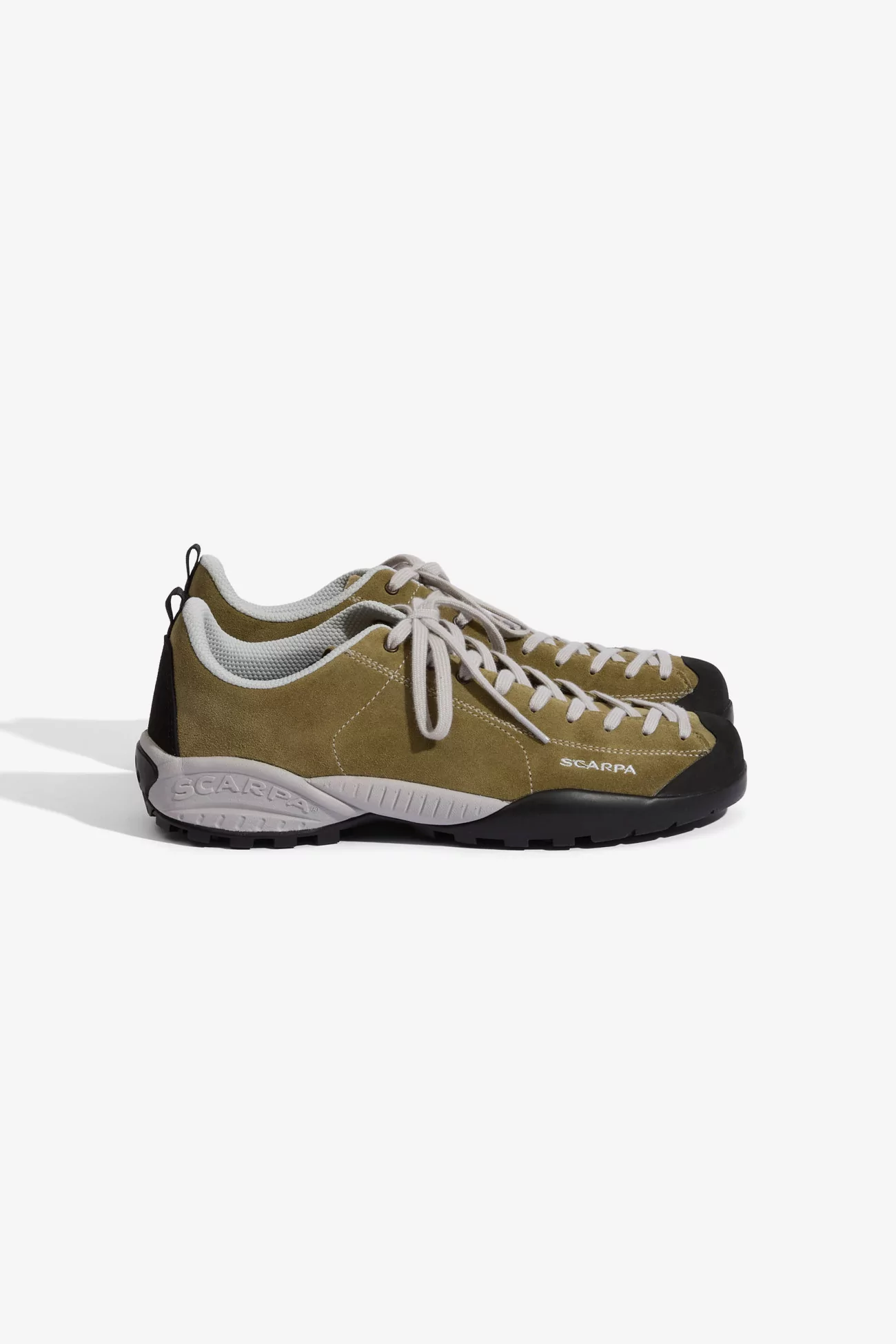 SCARPA Mojito Leather Sneakers – Sage | Centre Commercial