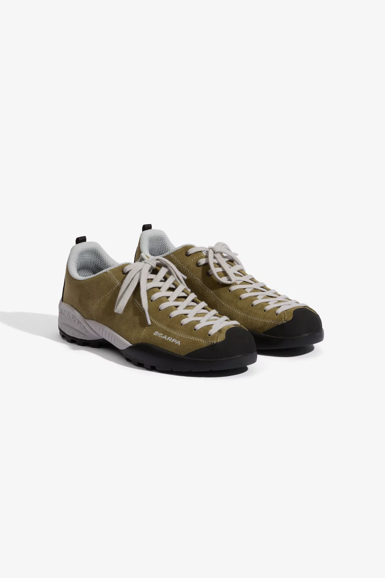 SCARPA Mojito Leather Sneakers – Sage | Centre Commercial