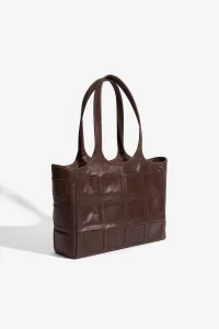 La Costa Leather Shoulder Bag – Brown | Centre Commercial