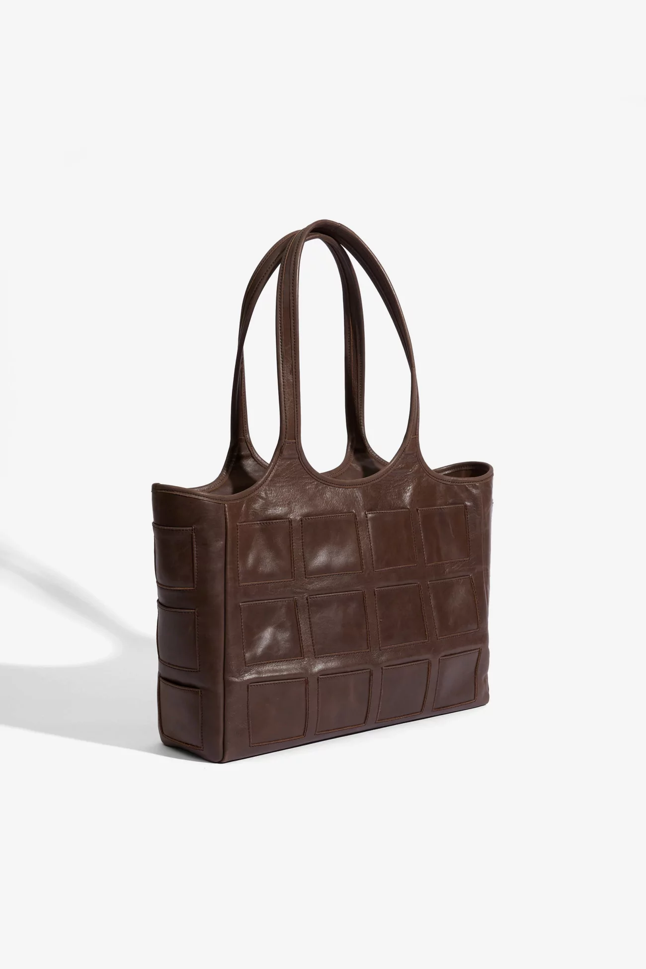 La Costa Leather Shoulder Bag – Brown | Centre Commercial