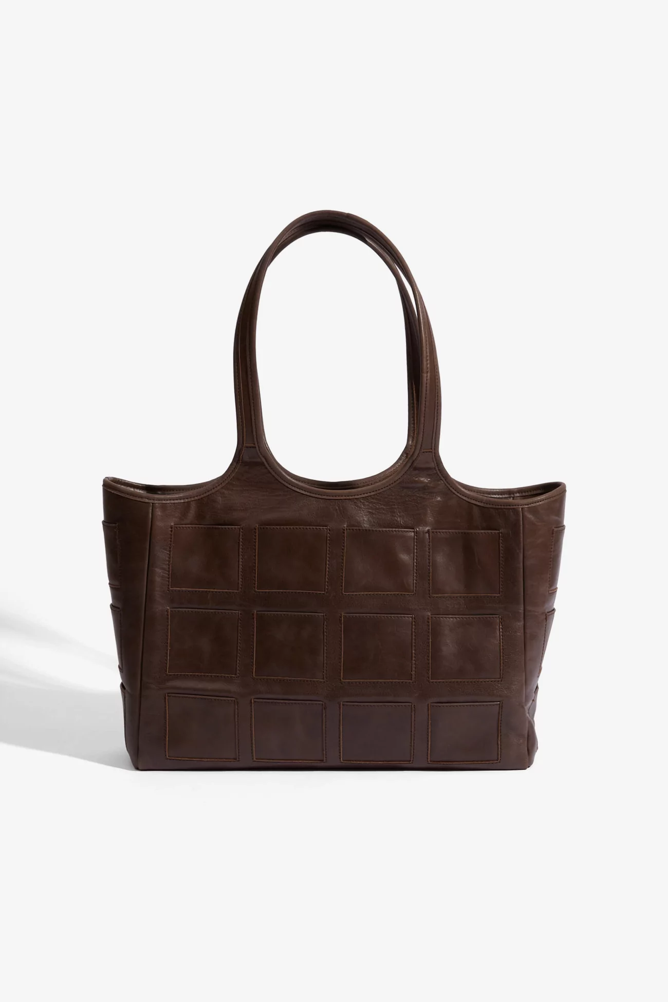 La Costa Leather Shoulder Bag – Brown | Centre Commercial
