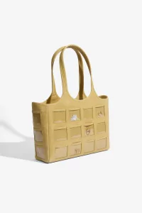 La Costa Leather Shoulder Bag – Yellow | Centre Commercial