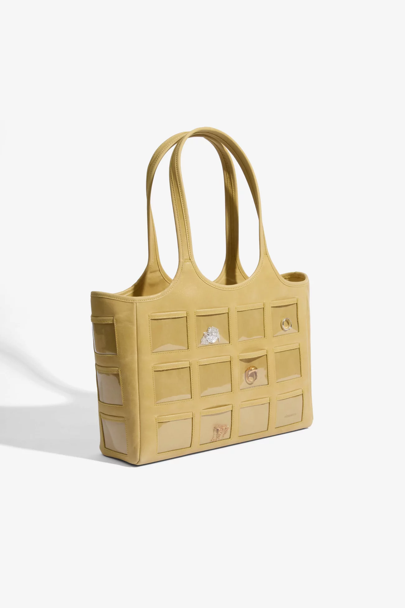 La Costa Leather Shoulder Bag – Yellow | Centre Commercial