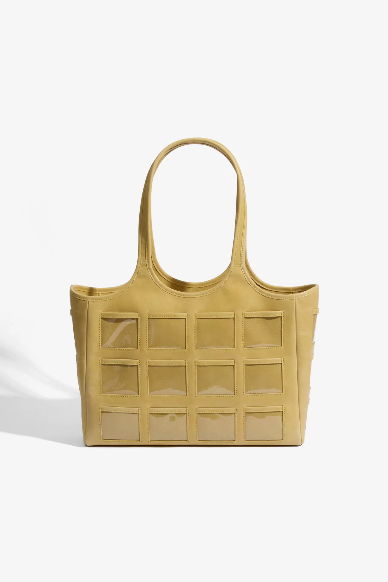 La Costa Leather Shoulder Bag – Yellow | Centre Commercial