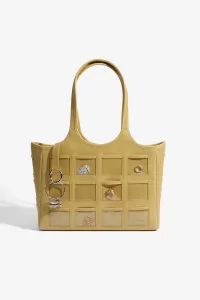 La Costa Leather Shoulder Bag – Yellow | Centre Commercial