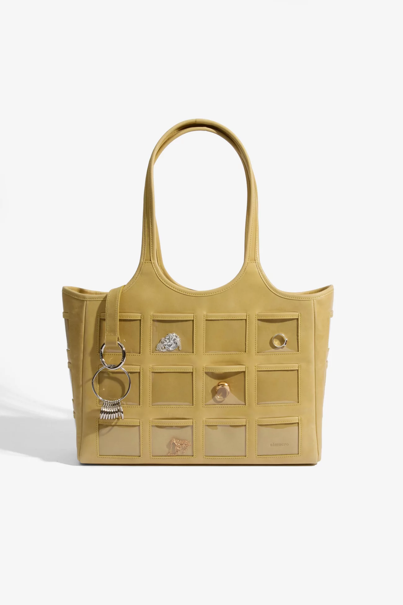 La Costa Leather Shoulder Bag – Yellow | Centre Commercial