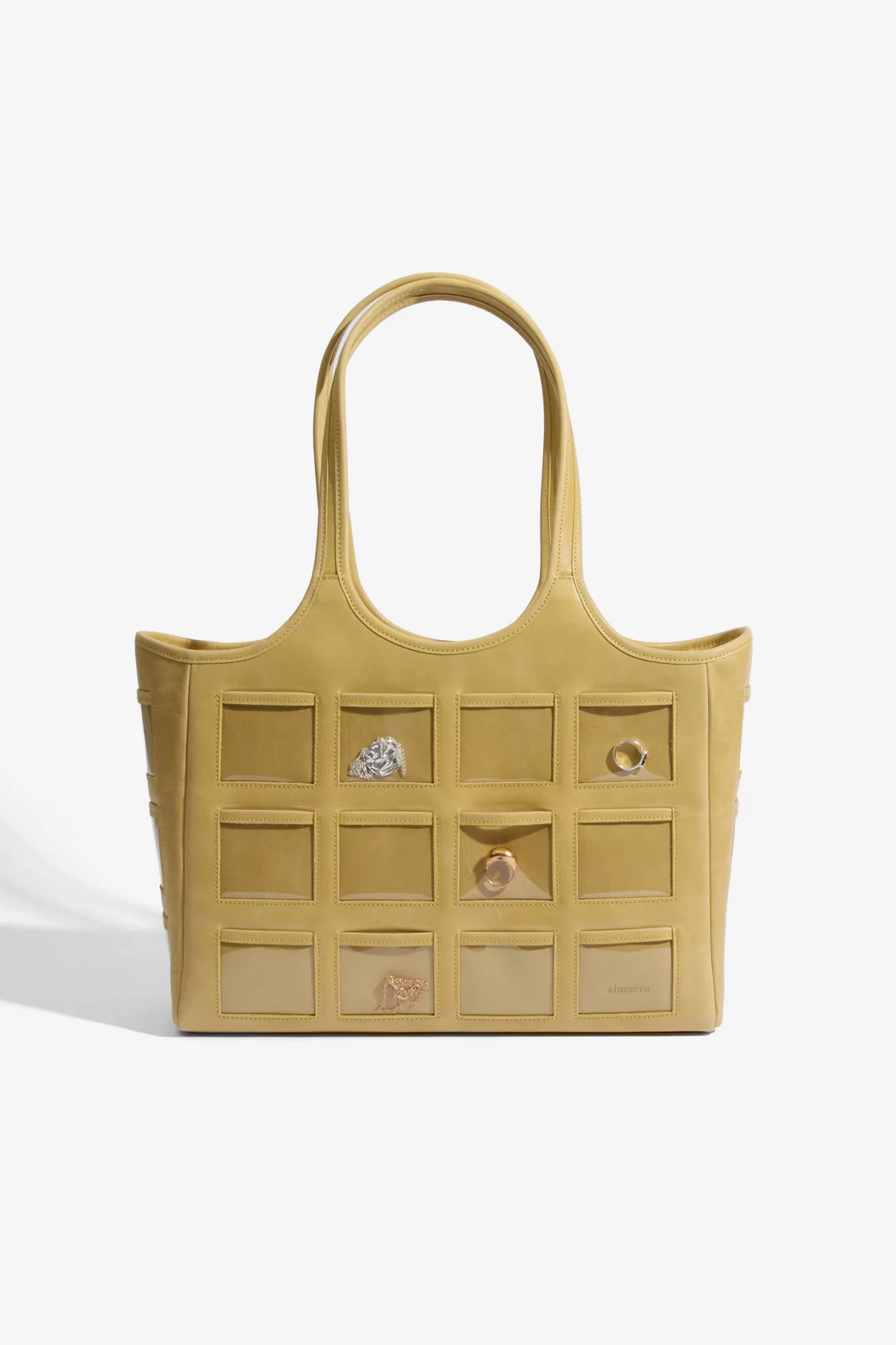 La Costa Leather Shoulder Bag – Yellow | Centre Commercial