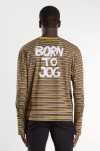 T-shirt Running Manches Longues UNNA – Mud Gold | Centre Commercial