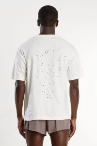 T-shirt Homme Coton Bio MothTech – Off White | Centre Commercial