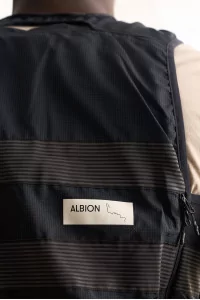 Cycling Visibility Cargo Vest Albion – Black | Centre Commercial