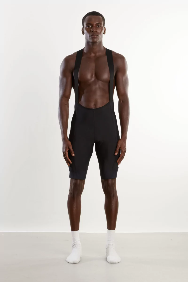 Men's ABR1 Pocket Bib Shorts Albion – Black | Centre Commercial