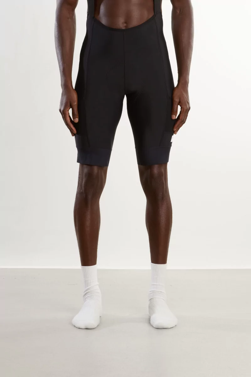 Men's ABR1 Pocket Bib Shorts Albion – Black | Centre Commercial