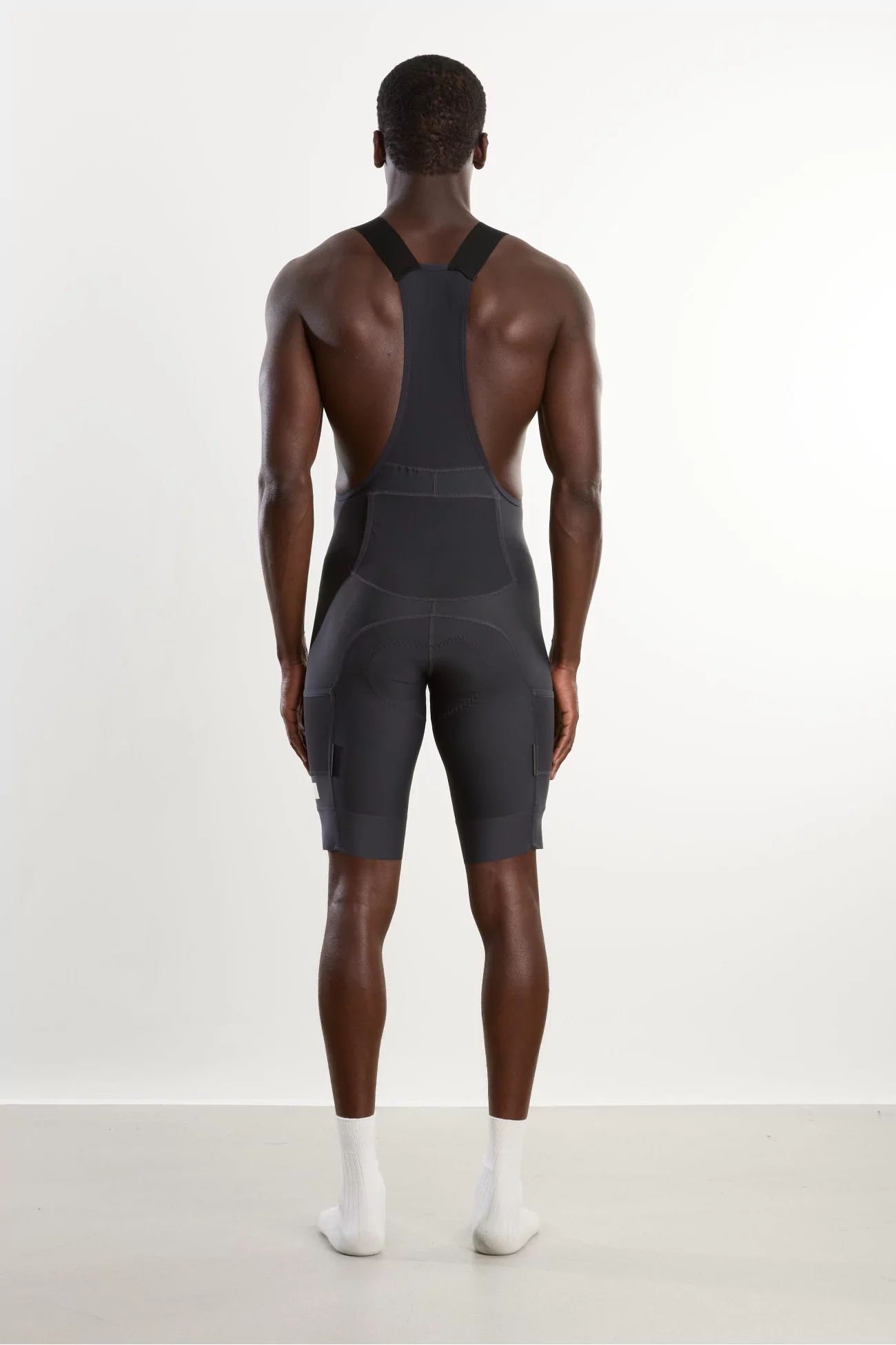 Men's ABR1 Pocket Bib Shorts Albion – Graphite | Centre Commercial