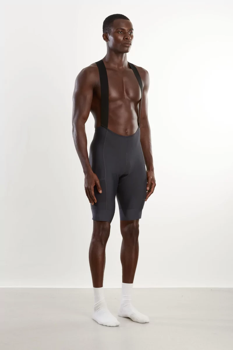 Men's ABR1 Pocket Bib Shorts Albion – Graphite | Centre Commercial