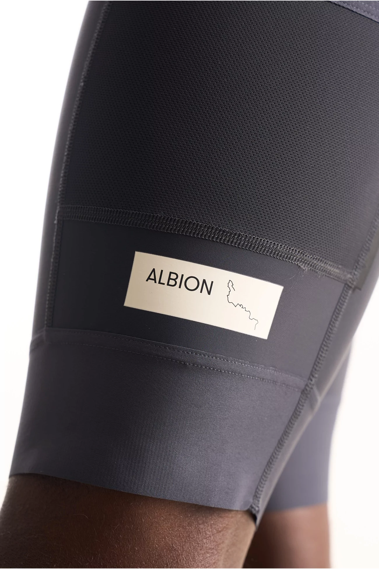 Men's ABR1 Pocket Bib Shorts Albion – Graphite | Centre Commercial