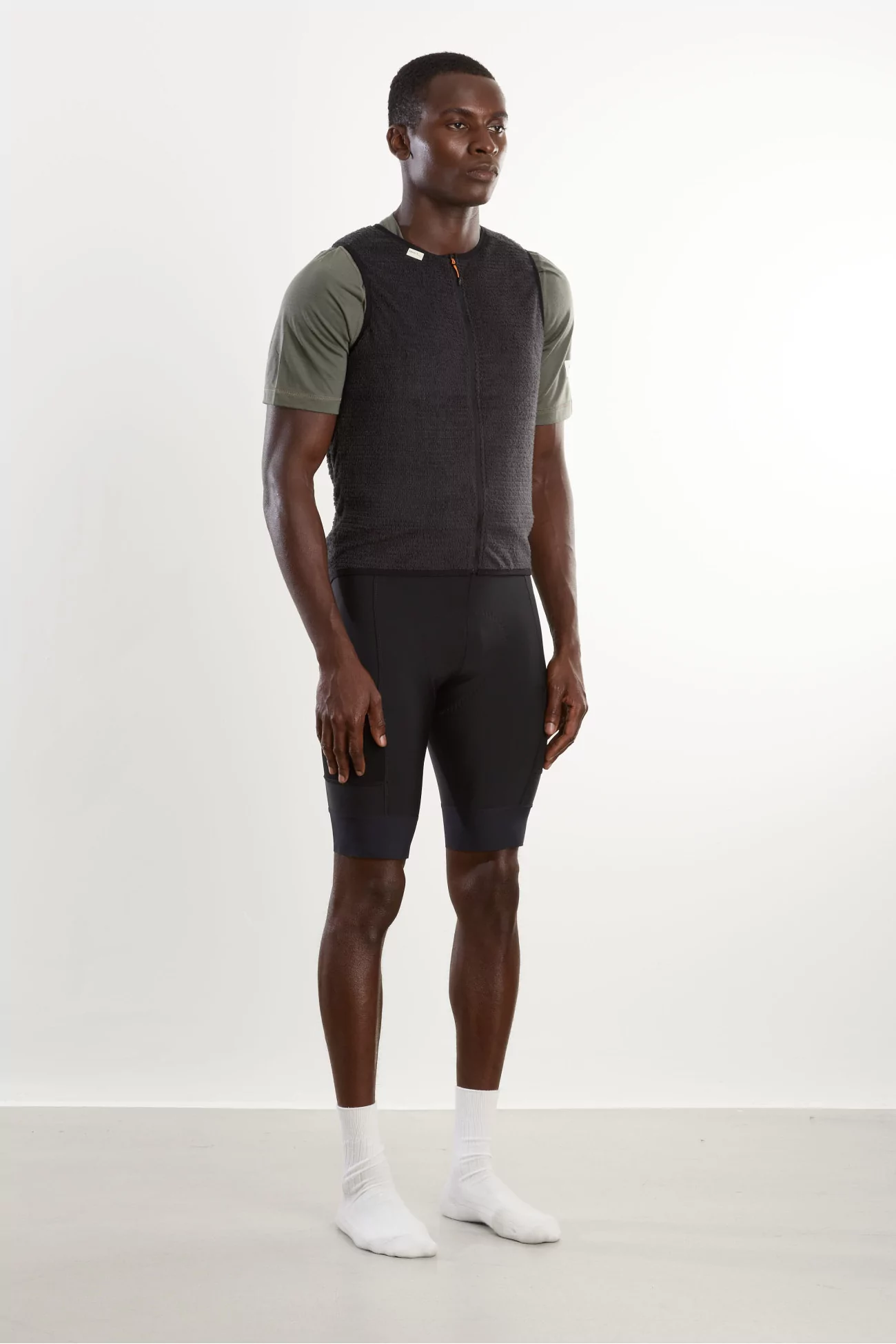 Cycling Fleece Body Warmer Albion Evolve – Graphite | Centre Commercial
