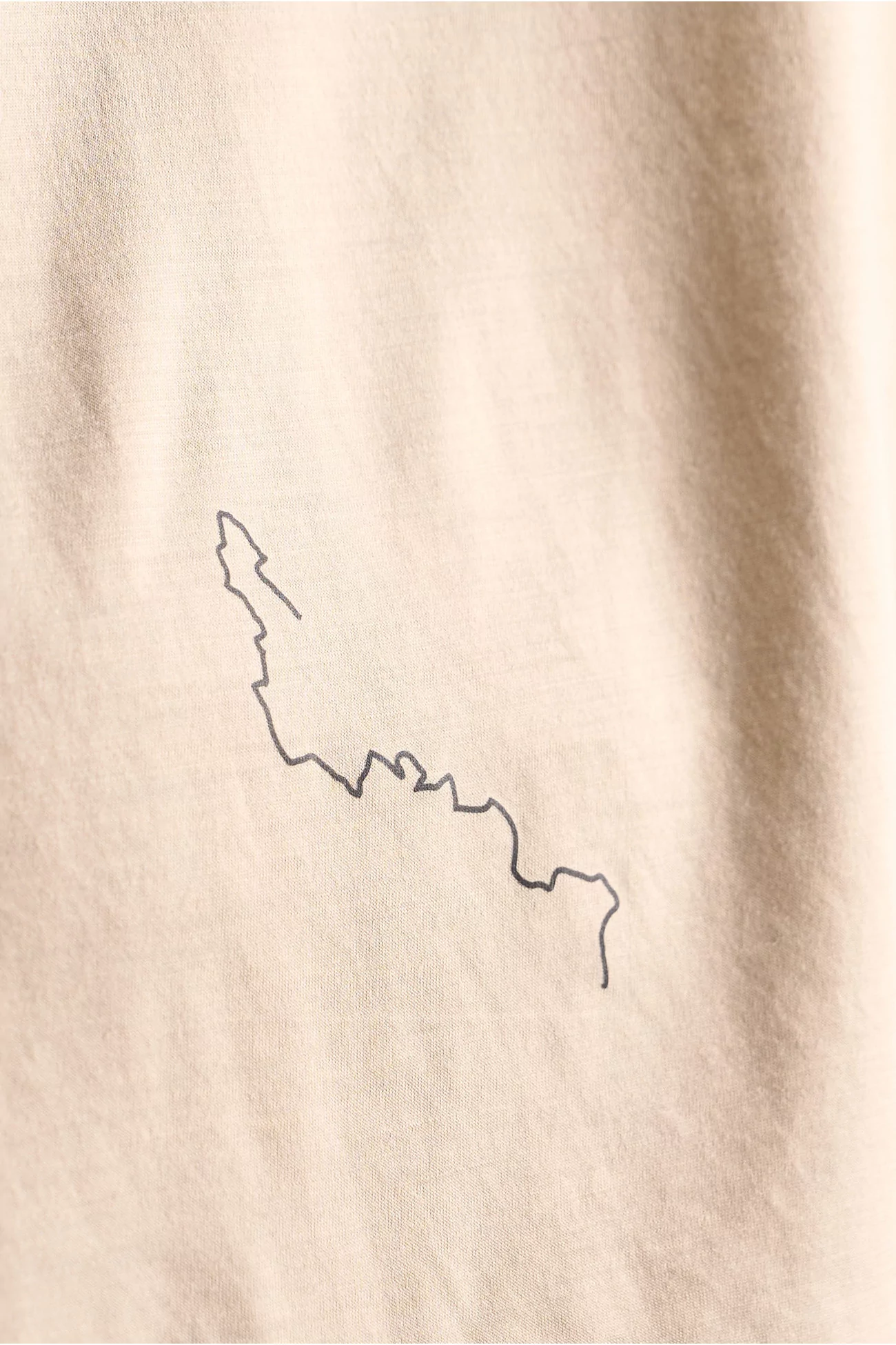 Merino Cycling T-Shirt Albion Riding – Sandstone | Centre Commercial