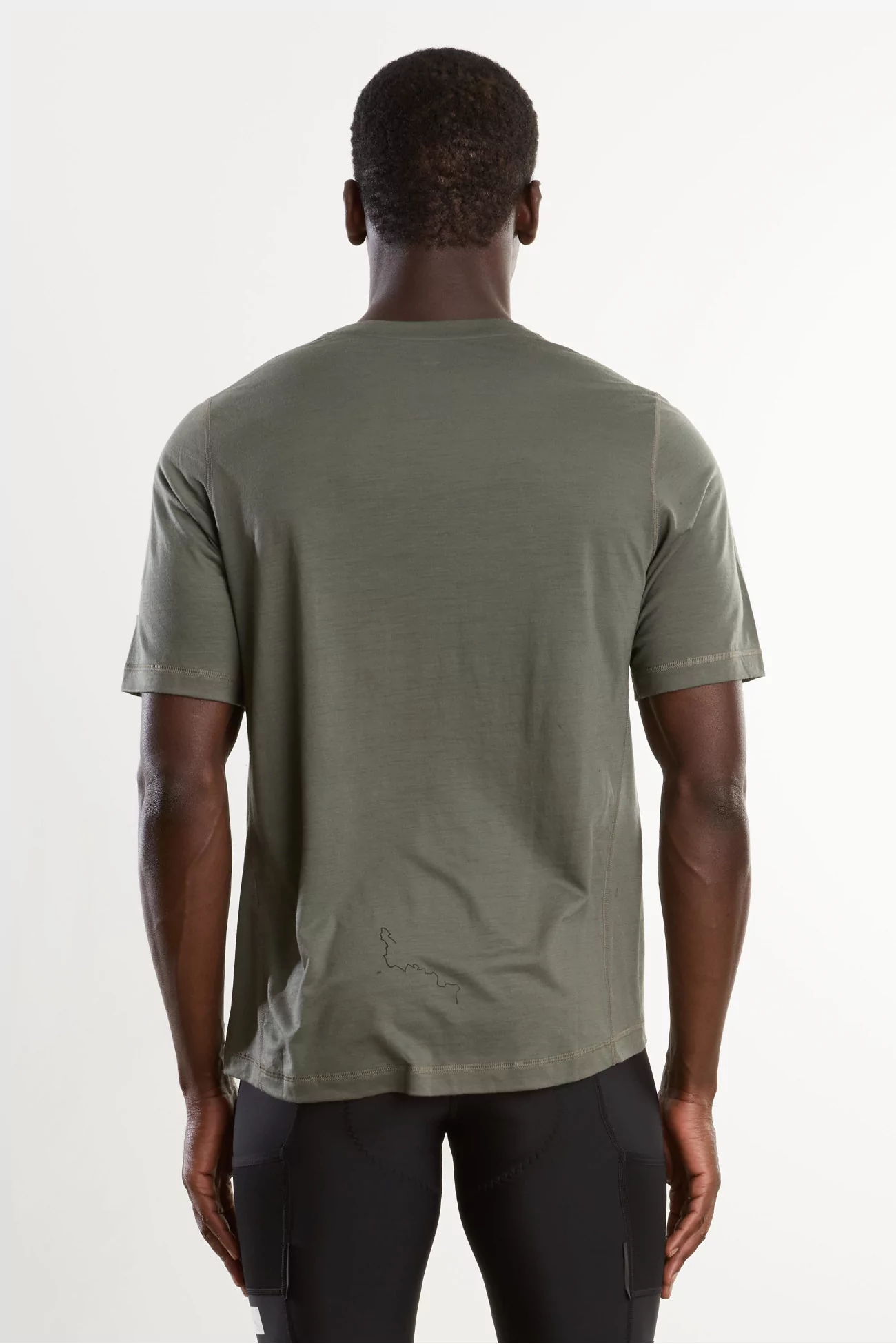 Merino Cycling T-Shirt Albion Riding – Shale Green | Centre Commercial