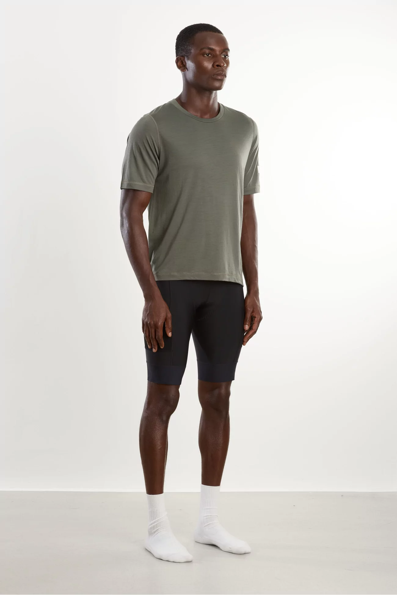 Merino Cycling T-Shirt Albion Riding – Shale Green | Centre Commercial