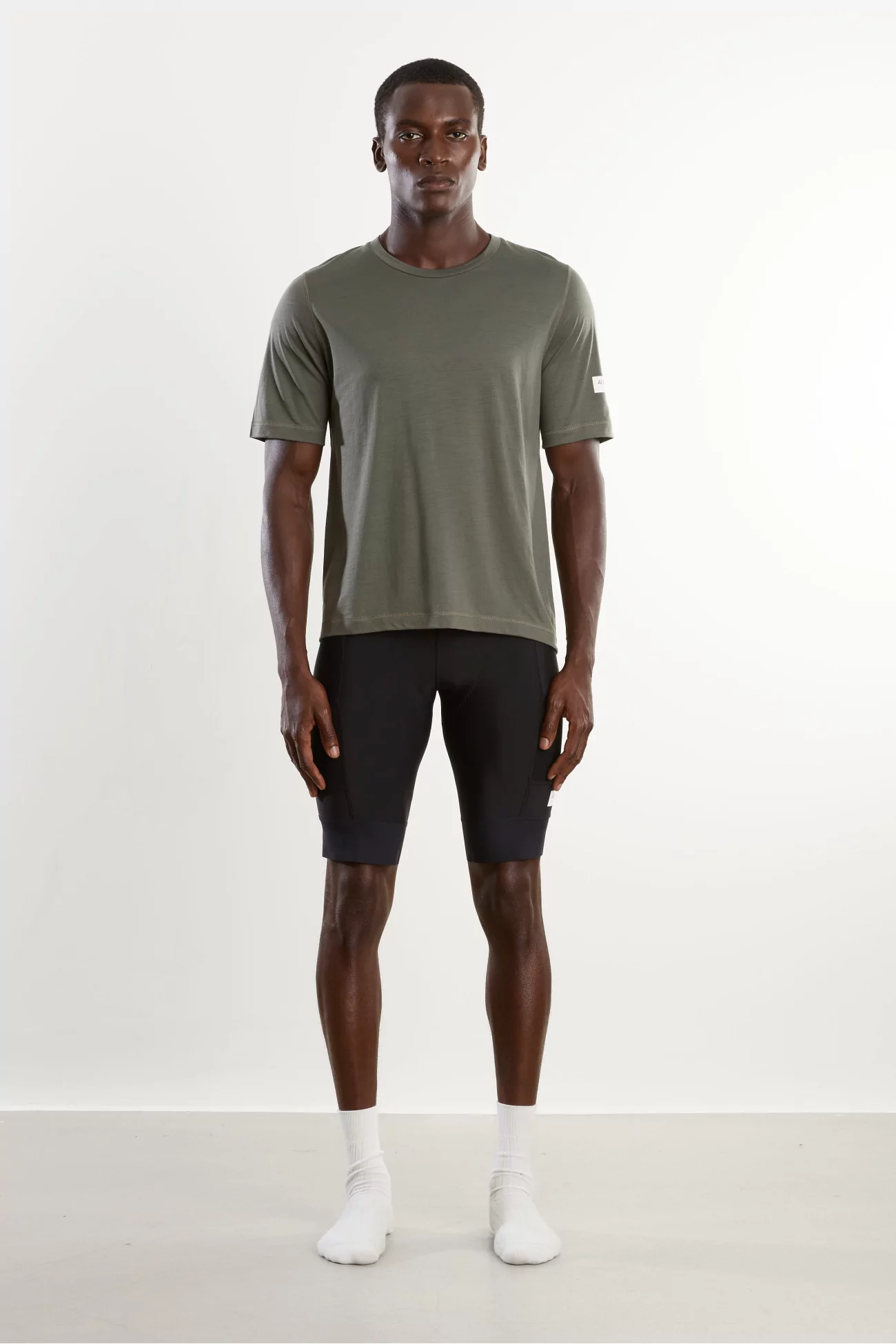 Merino Cycling T-Shirt Albion Riding – Shale Green | Centre Commercial