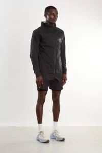 Compressport Tempest Waterproof Jacket – Black | Centre Commercial
