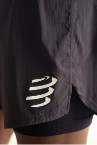 Trail Racing 2-In-1 Black Short