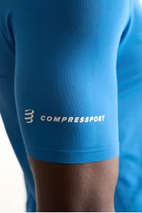 Compressport Trail Running T-shirt – Blue Saphire | Centre Commercial