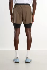 Men's T.K.O. Balance 2-in-1 Running Shorts – Dark Stone | Centre Commercial