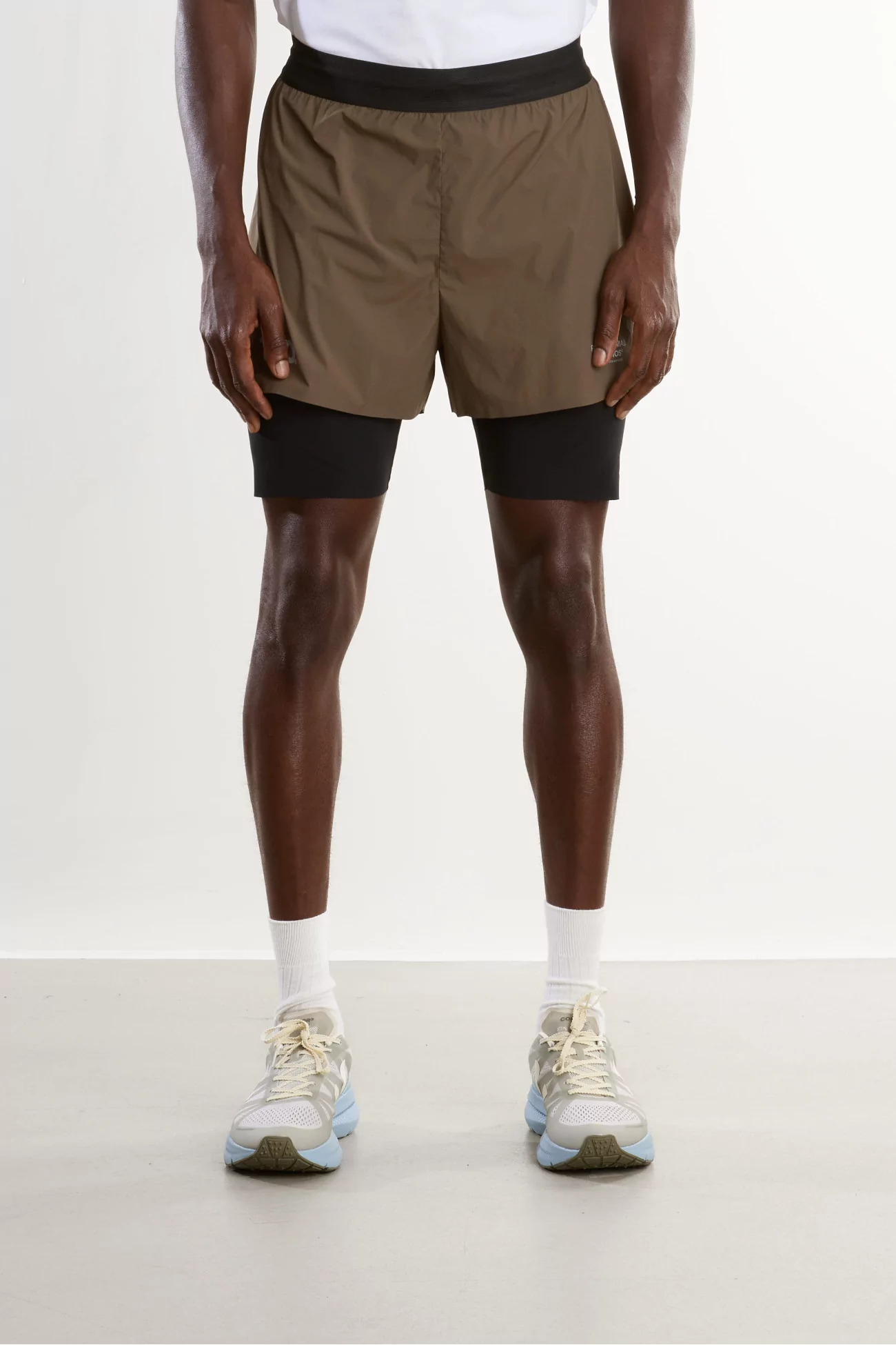 Men's T.K.O. Balance 2-in-1 Running Shorts – Dark Stone | Centre Commercial