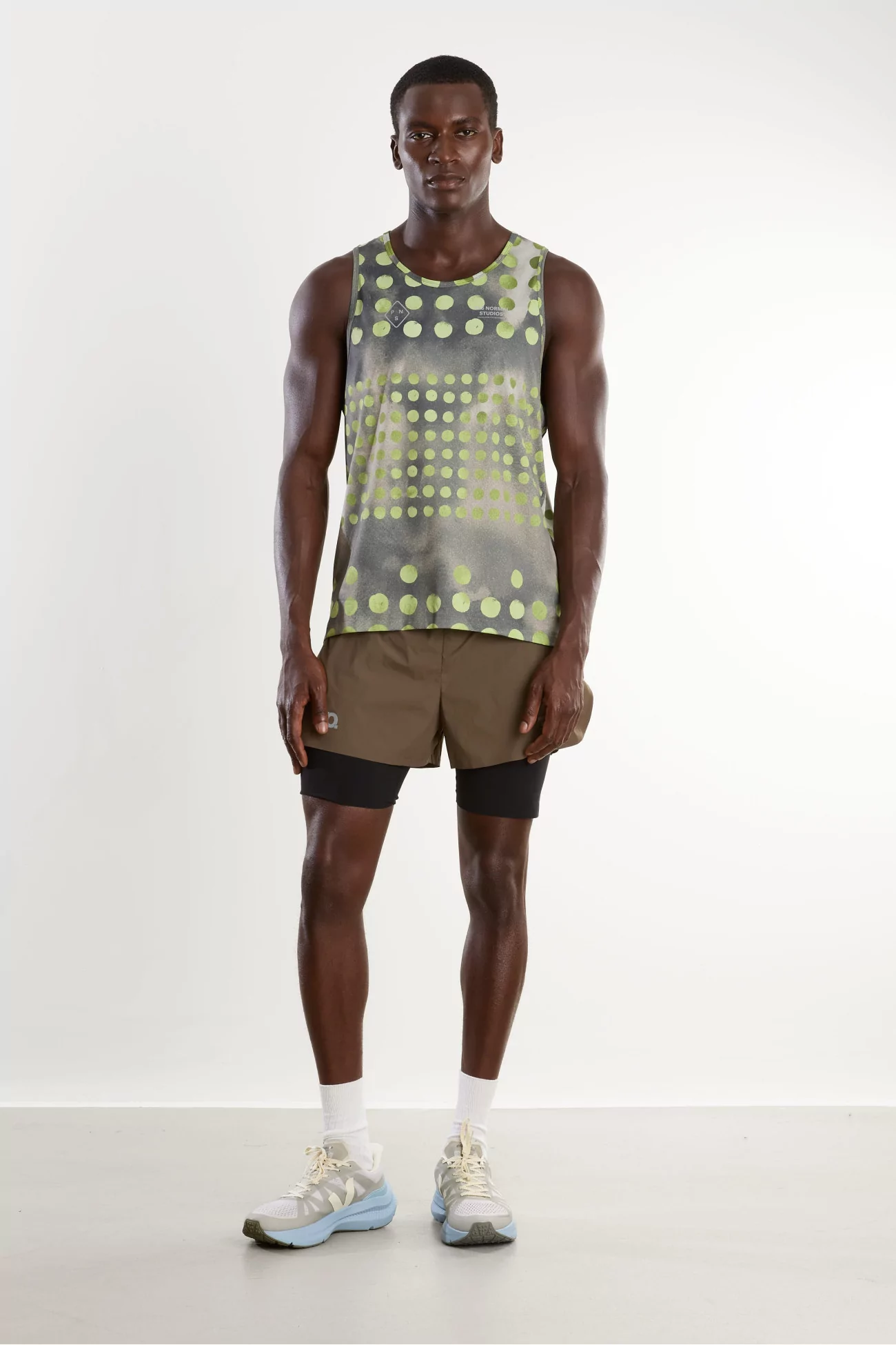 Men's T.K.O. Balance 2-in-1 Running Shorts – Dark Stone | Centre Commercial