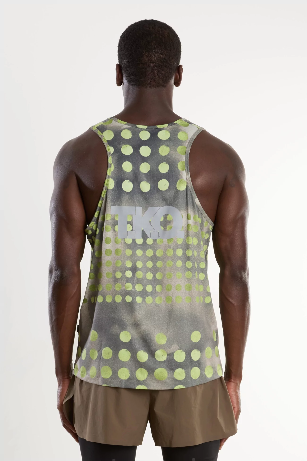 Men's T.K.O. Balance Running Singlet – Moss Green | Centre Commercial