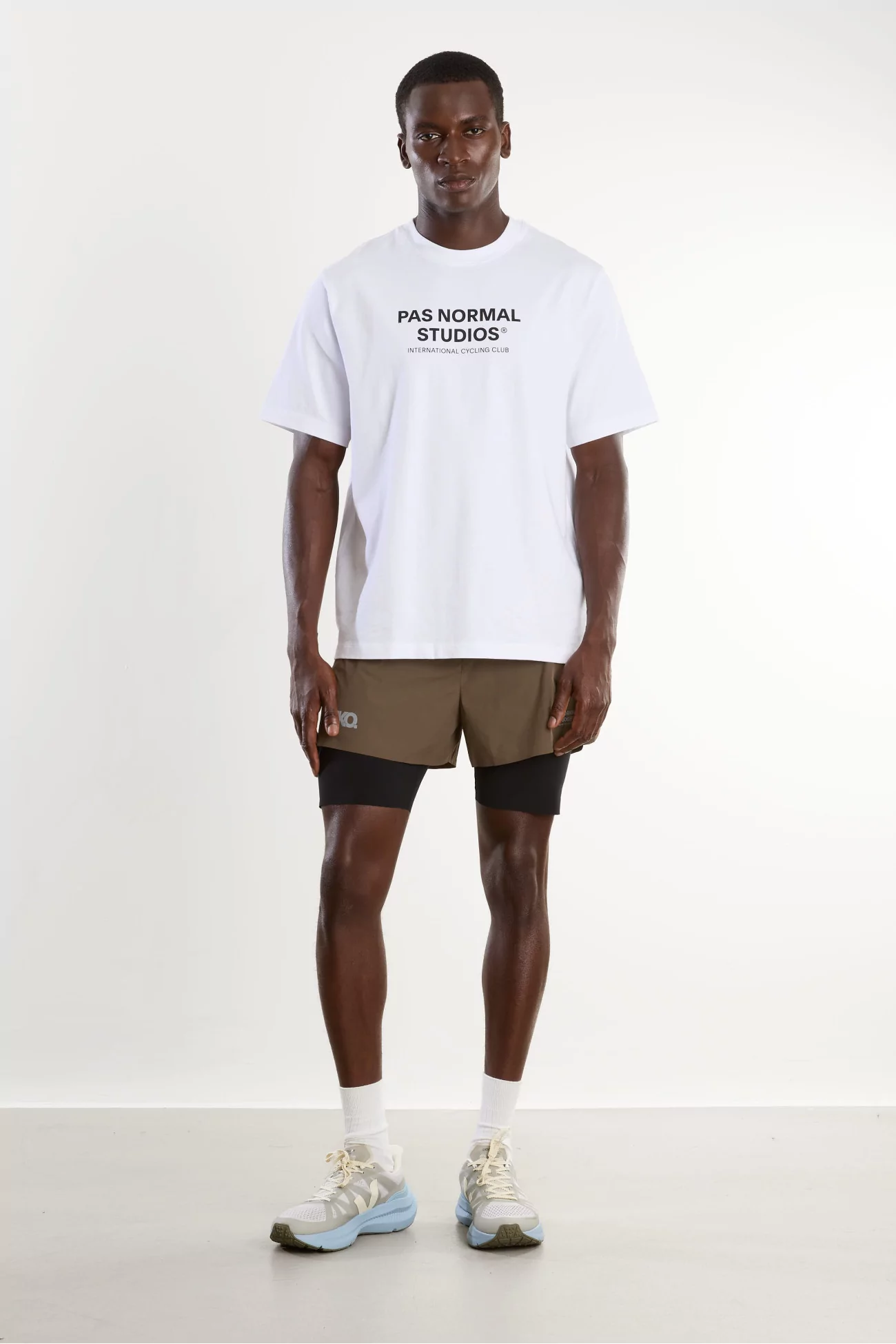 Men's Off-Race Logo T-Shirt Pas Normal Studios – White | Centre Commercial