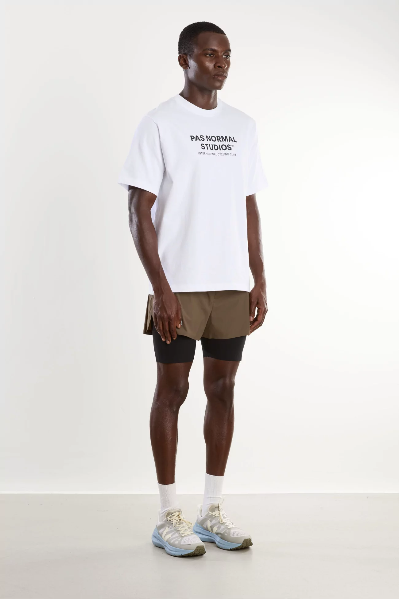 Men's Off-Race Logo T-Shirt Pas Normal Studios – White | Centre Commercial