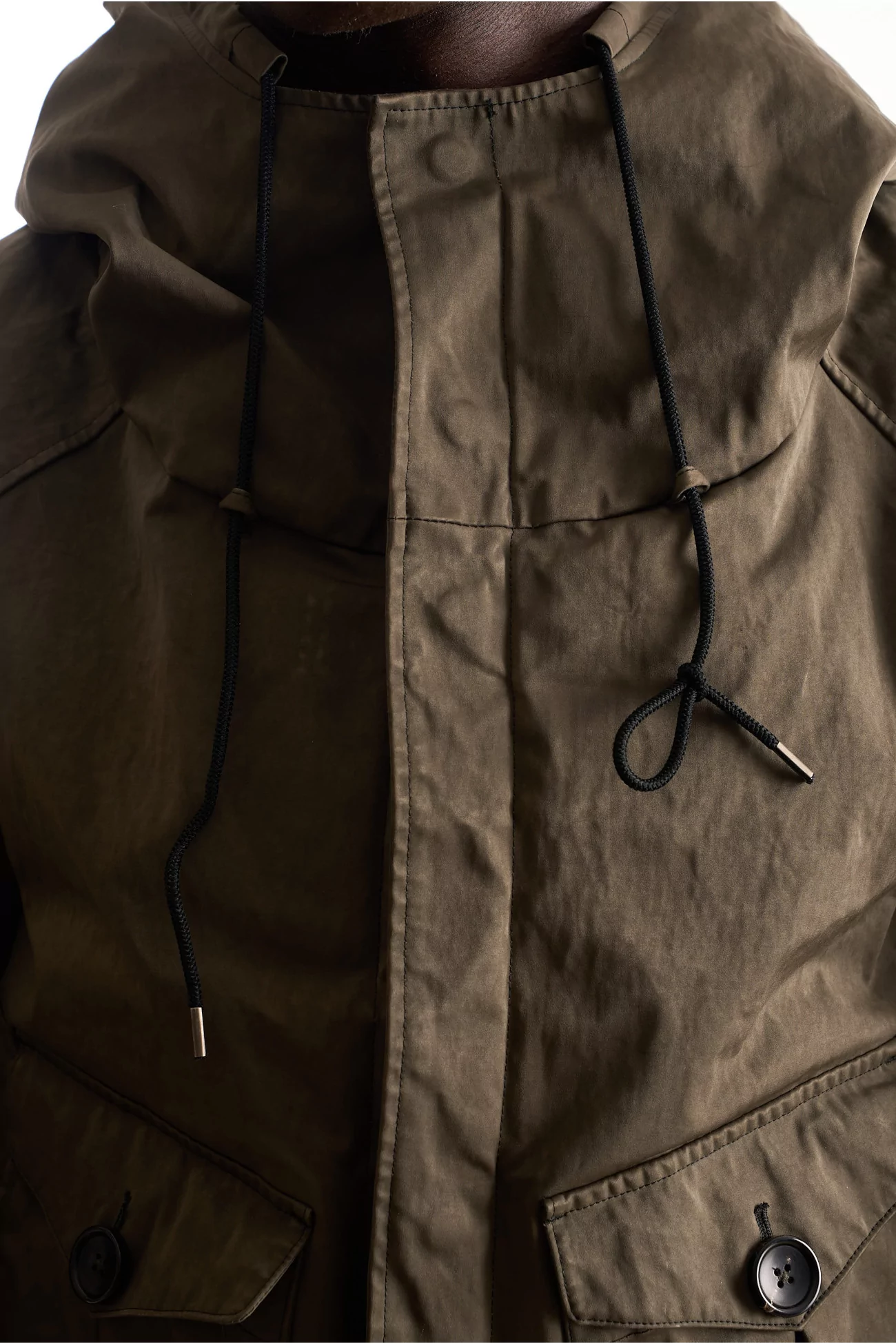 Anorak Homme Capuche Ten c – Green Lizard | Centre Commercial