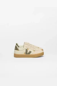 Kids Leather Volley Sneakers Veja x Konges Sløjd – Beige | Centre Commercial