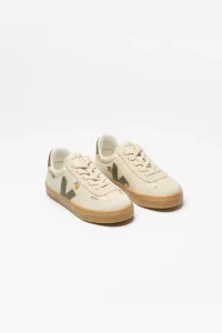 Kids Leather Volley Sneakers Veja x Konges Sløjd – Beige | Centre Commercial