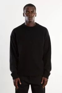 Arpenteur Source Merino Wool Cashmere Sweater – Black | Centre Commercial