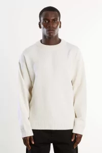 Arpenteur Source Merino Wool Cashmere Sweater – Cream | Centre Commercial