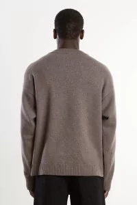 Arpenteur Source Merino Wool Cashmere Sweater – Greige | Centre Commercial