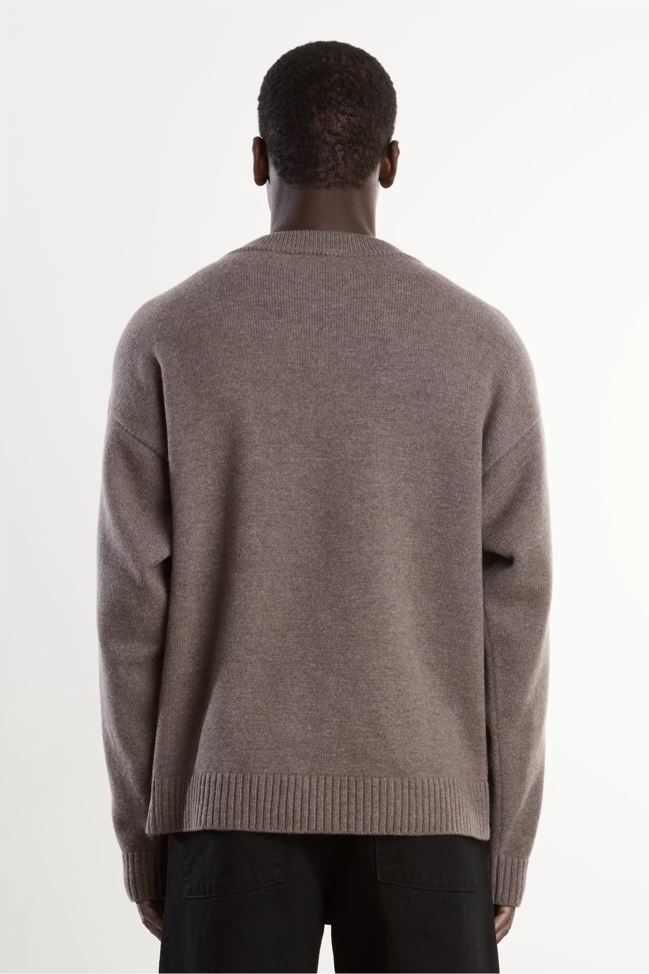 Pull Source Laine Mérinos et Cachemire Arpenteur – Greige | Centre Commercial