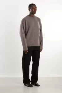 Pull Source Laine Mérinos et Cachemire Arpenteur – Greige | Centre Commercial