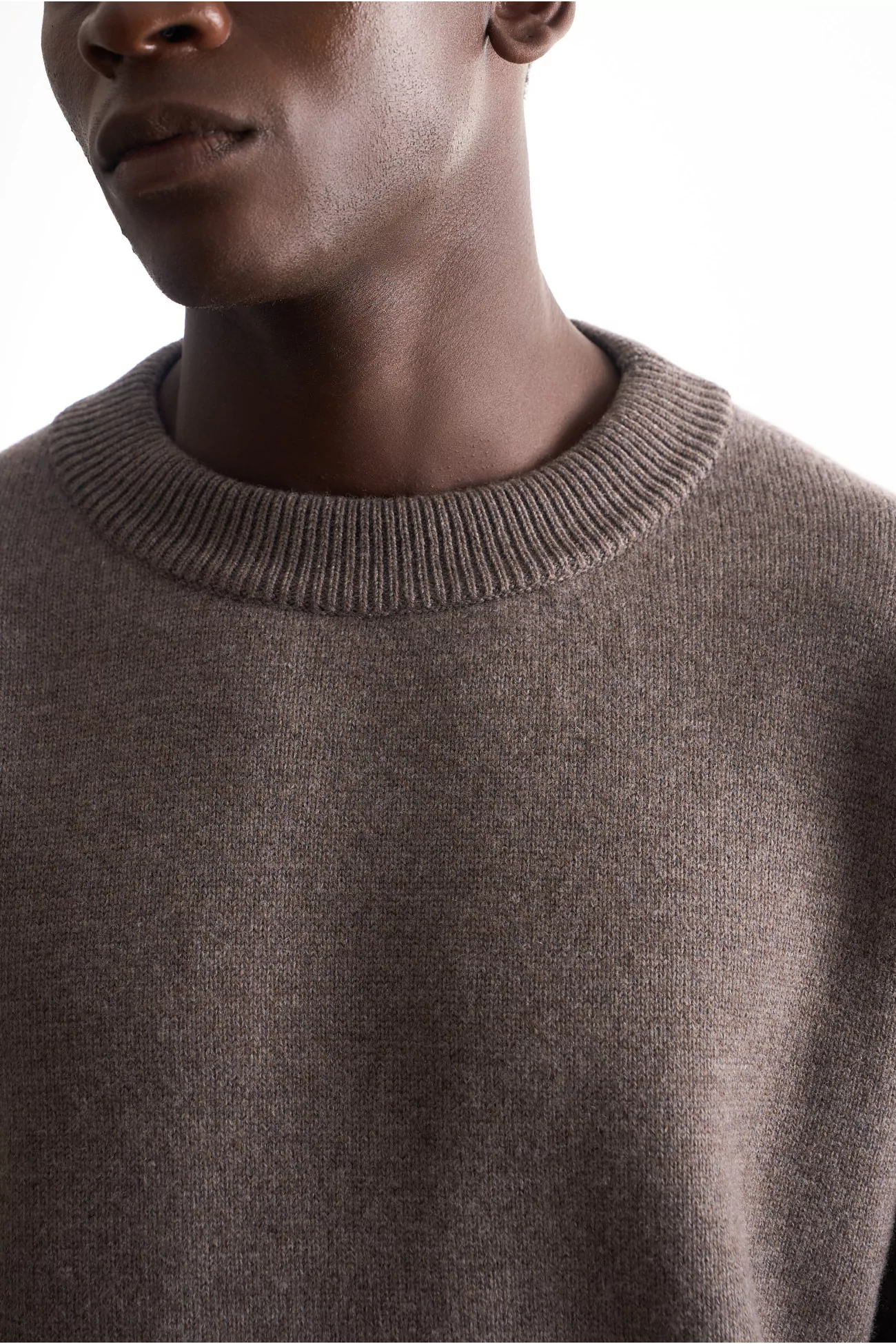Pull Source Laine Mérinos et Cachemire Arpenteur – Greige | Centre Commercial