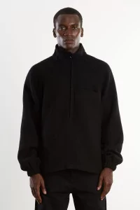 Arpenteur Half Zip Track Jacket – Black | Centre Commercial